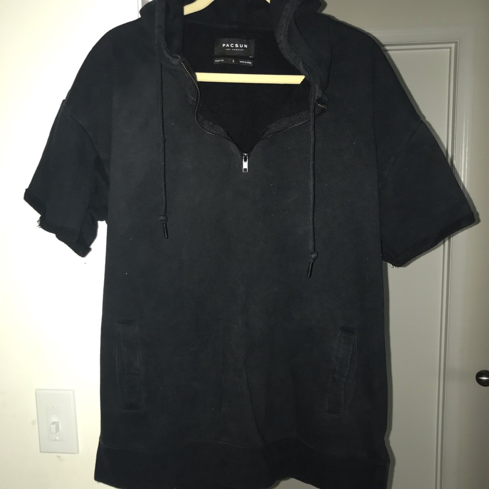 ⚫️ black hoodie mens large ⚫️